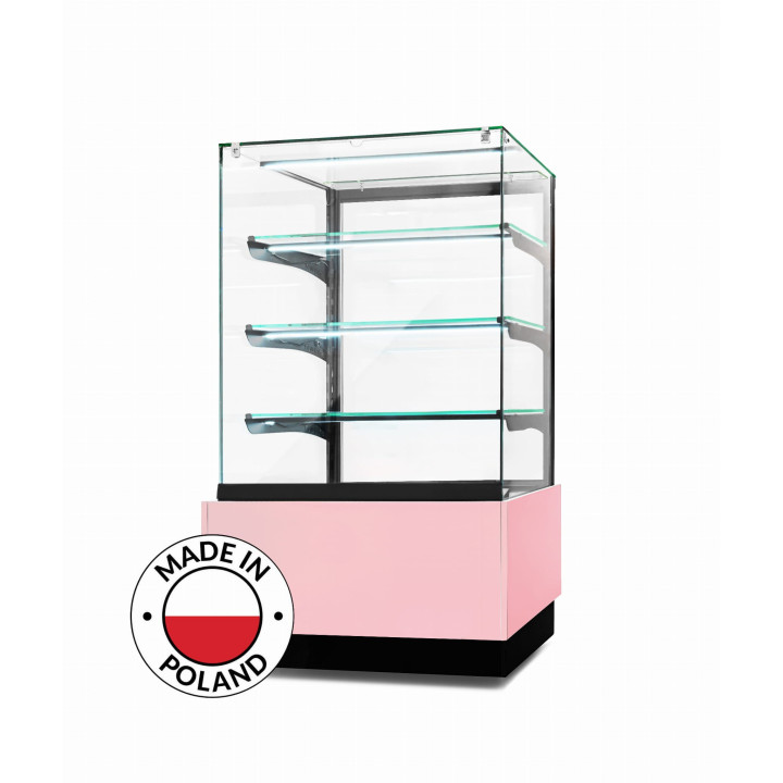 Witryna cukiernicza chłodnicza Dolce Visione Premium 700 | 700x670x1300 mm