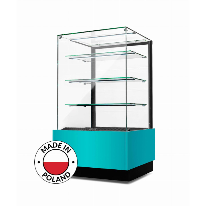 Witryna cukiernicza chłodnicza Dolce Visione Basic 700 | 700x670x1300 mm