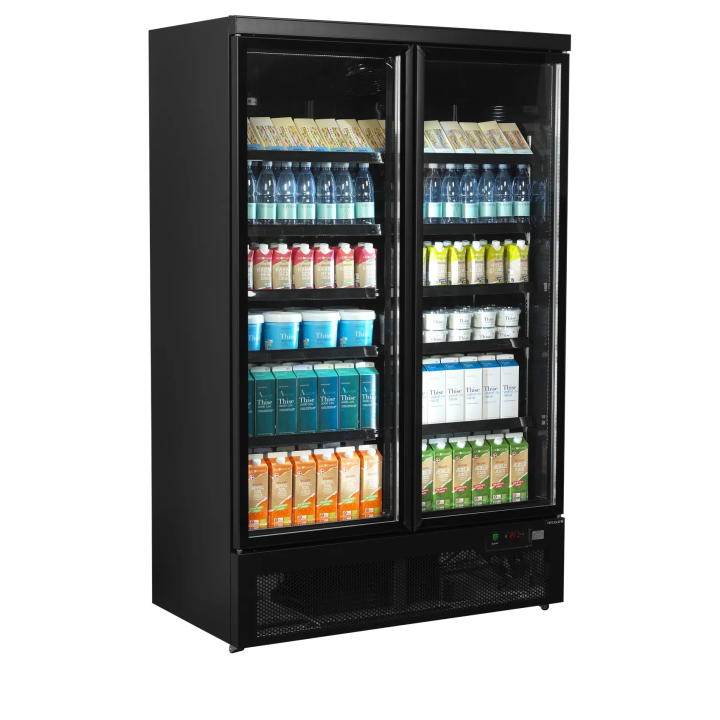 Chłodziarka ekspozycyjna szafa chłodnicza 2-drzwiowa 1081L Atom Maxi C2DBB