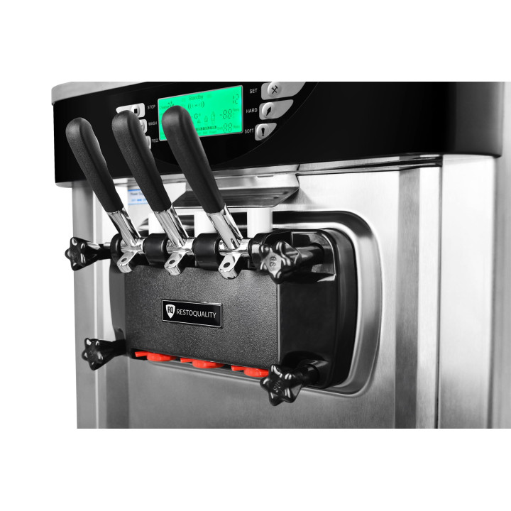 Maszyna do lodów włoskich RQBJP289S | pompa napowietrzająca | 2x6 l