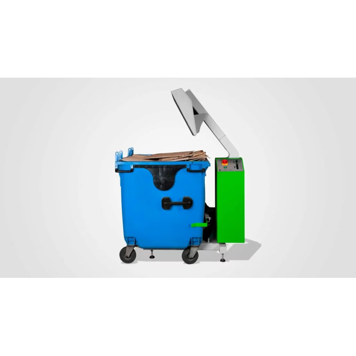 Kompaktor do kontenerów do zgniatania odpadów 1100l Ecobalers VC1100