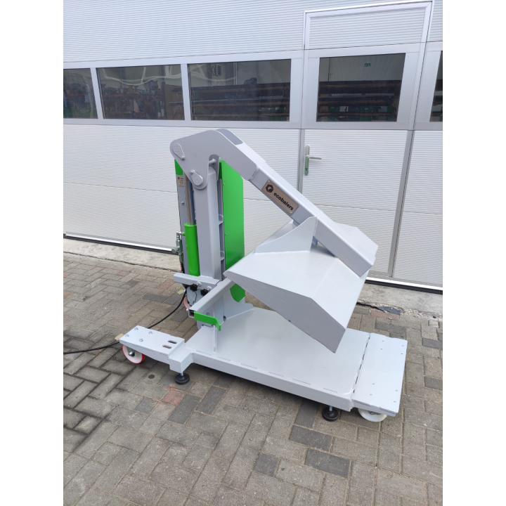 Kompaktor do kontenerów do zgniatania odpadów 1100l Ecobalers VC1100