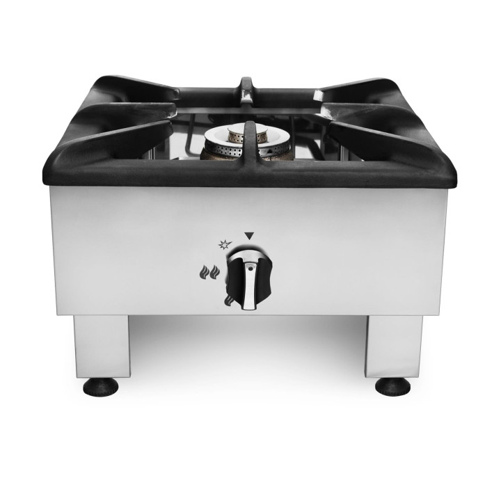 Taboret gazowy RQ40558 PRO | 15 kW | duża moc | żeliwny ruszt