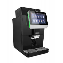 Automatyczny ekspres do kawy RQK33 PRO z ekranem dotykowym | pojemnik 4l | zbiorniki instant | podłączenie do wody | czarny
