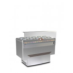 Konserwator do lodów 10 kuwet Dolce Vita DE LUXE 10 obudowa nierdzewna