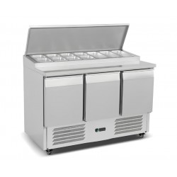 Stół chłodniczy 3-drzwiowy sałatkowy 7x GN 1/3 DBS1300D