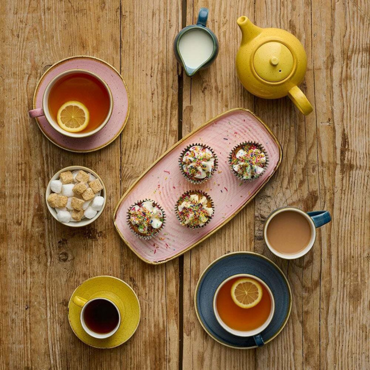 Filiżanka cappuccino Stonecast Petal Pink, 340ml