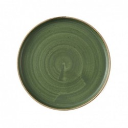 Talerz płytki z rantem Stonecast Sorrel Green, 210mm