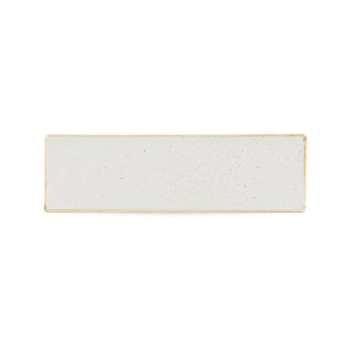 Taca porcelanowa Stonecast Barley White, 300x90mm