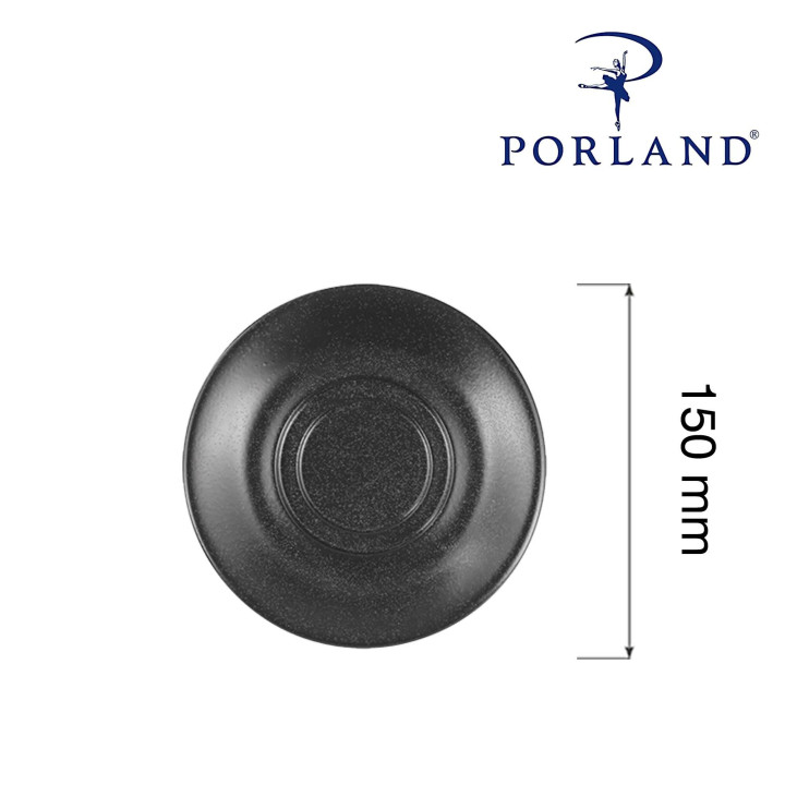 Spodek do filiżanki sztaplowanej Coal, 150mm