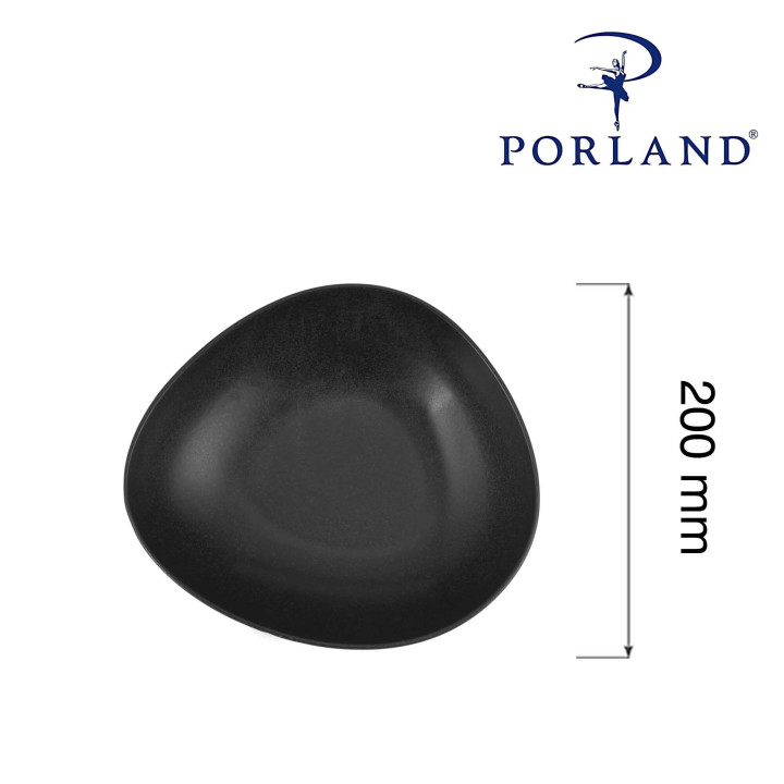 Miska trójkątna Coal, 200mm, 820 ml