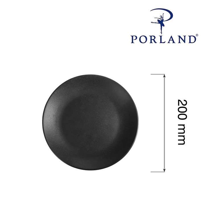 Talerz płytki Coal, 200mm