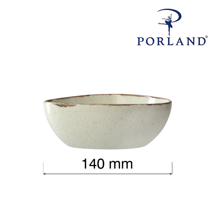 Miska trójkątna Sand, 140mm, 400 ml