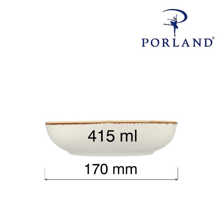 Miska płytka Sand, 170mm