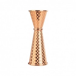 Miarka barmańska w stylu japońskim Diamond Lettice, miedź, BarFly, 30/60ml