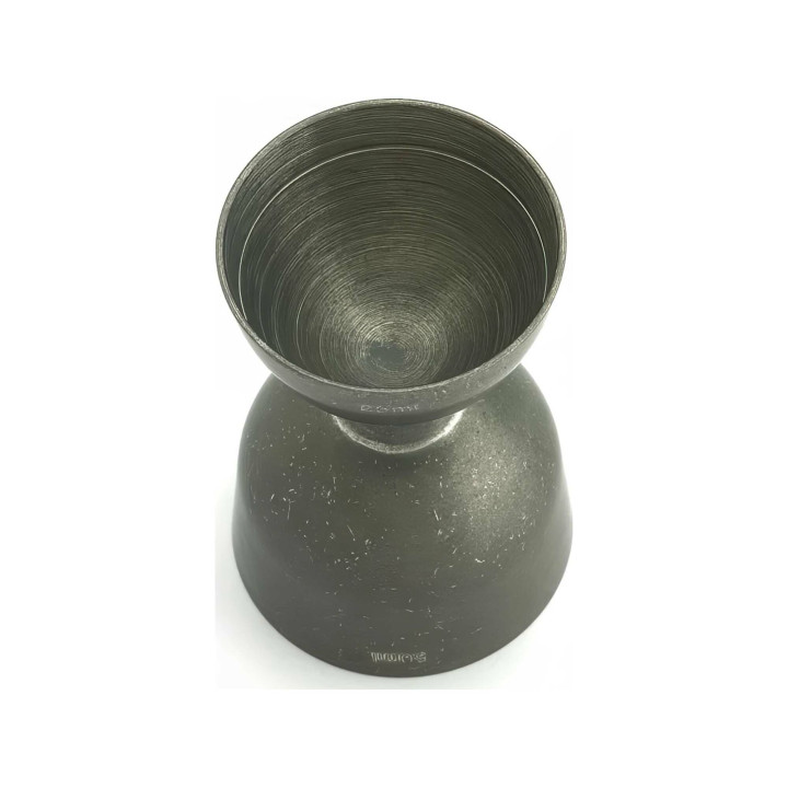 Miarka barmańska Bell z prostą krawędzią, vintage, BarFly, 25/50ml