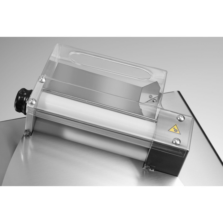 Wałkownica elektryczna do pizzy Prismafood 400 z 2 parami wałków, Prismafood, waga porcji ciasta 0,21-0,70 kg, 230V/250W, 585x43