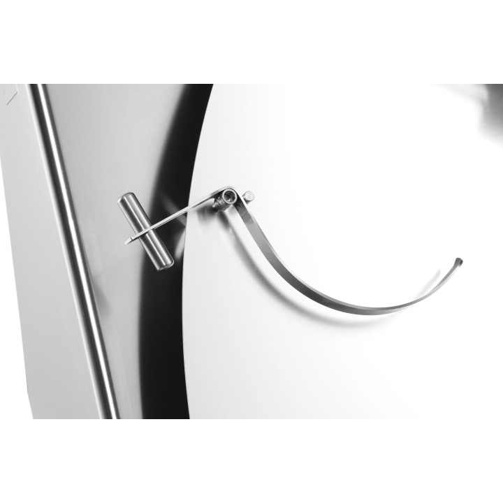 Wałkownica elektryczna do pizzy Prismafood 400 z 2 parami wałków, Prismafood, waga porcji ciasta 0,21-0,70 kg, 230V/250W, 585x43