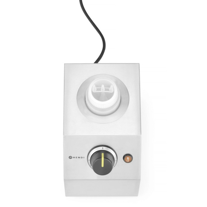 Podgrzewacz do sosów pojedynczy, HENDI, 0,65L, 220-240V/200W, 150x223x(H)282mm