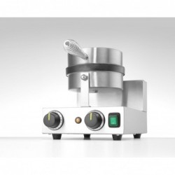 Gofrownica okrągła na gofry belgijskie, HENDI, 230V/1000W, 250x491x(H)285mm