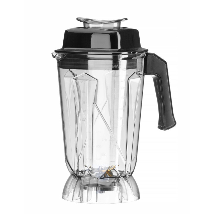 Blender barmański elektroniczny, HENDI, 2,5L, czarny, 220-240V/1680W, 220x240x(H)535mm
