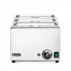Zestaw: Bemar HENDI Ranger + 3x GN 1/3 z pokrywką, HENDI, GN 1/1, 230V/1000W, 590x332x(H)242mm