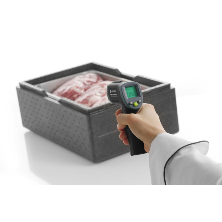 Termometr bezdotykowy, HENDI, 37x70x(H)150mm