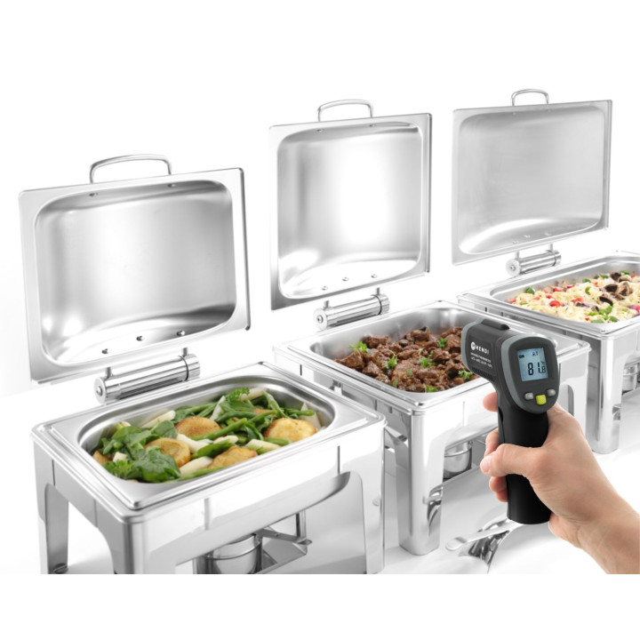 Termometr bezdotykowy, HENDI, 37x70x(H)150mm