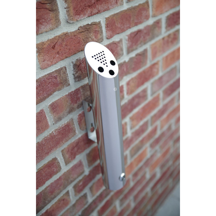 Popielnica ścienna, HENDI, ⌀75x(H)460mm