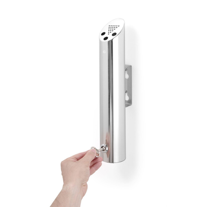 Popielnica ścienna, HENDI, ⌀75x(H)460mm