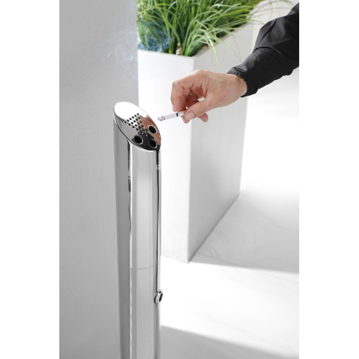 Popielnica stojąca, HENDI, ⌀170x(H)920mm