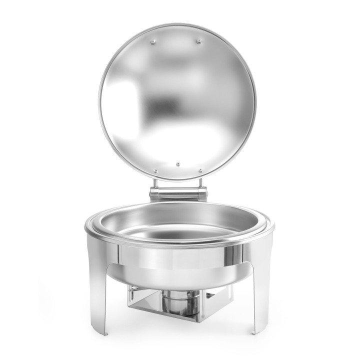 Podgrzewacz na pastę okrągły, satynowany, HENDI, Profi Line, 6L, 465x420x(H)320mm