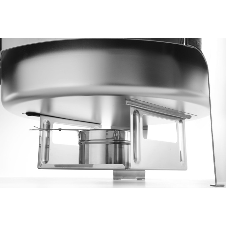 Podgrzewacz na pastę okrągły, satynowany, HENDI, Profi Line, 6L, 465x420x(H)320mm