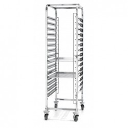 Wózek do transportu 15 blach 600x400, HENDI, 515x680x(H)1710mm