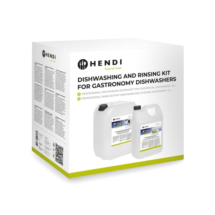 Extreme Wash and Clean set, HENDI, 10 l + 5 l