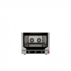 Piec konwekcyjny z nawilżaniem Evolution Next 4x 530x325 mm GN1/1, elektryczny, sterowany elektromechanicznie, Tecnoeka, GN 1/1,