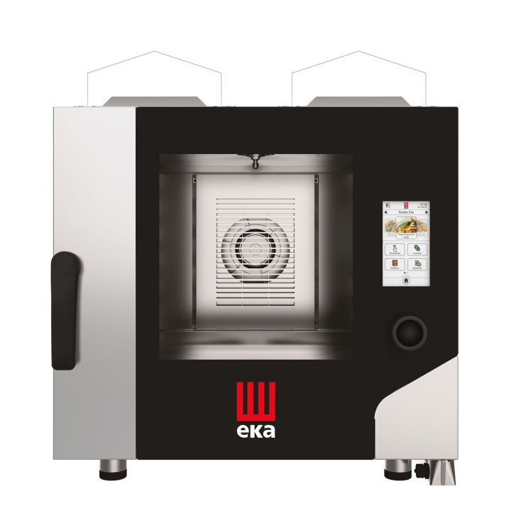 Piec konwekcyjno-parowy Millennial Touch Screen Gastro z automatycznym systemem myjącym, 5 × GN 1/1 – sterowany elektronicznie, 