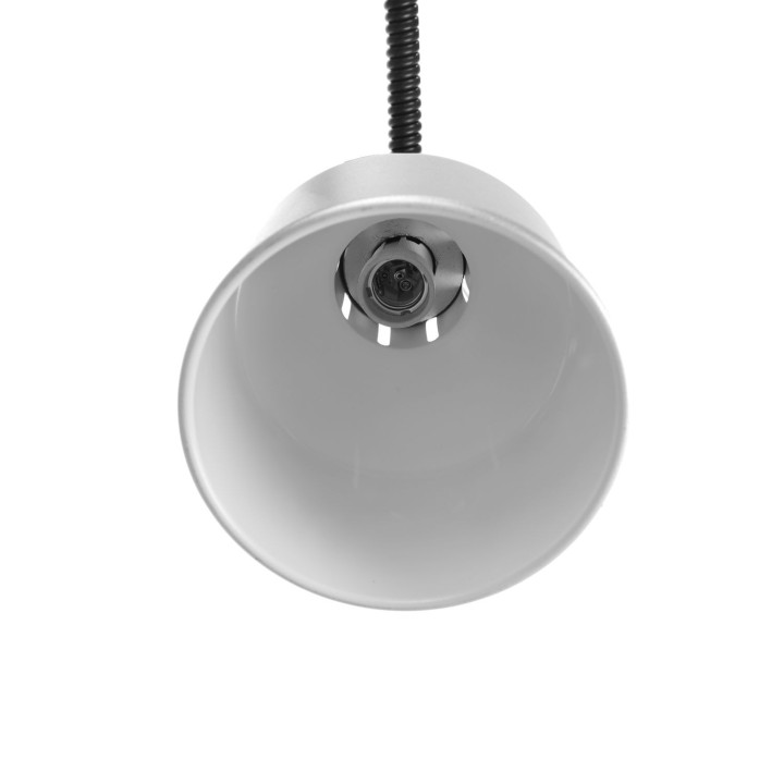 Lampa do podgrzewania potraw wisząca, cylindryczna, HENDI, srebrny, 230V/250W, ⌀175x(H)250mm