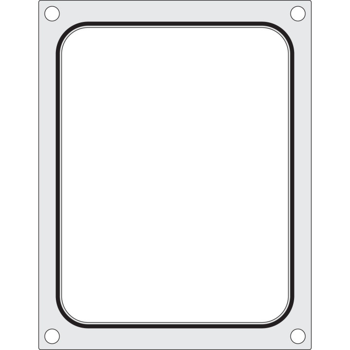 Matryca do zgrzewarki, HENDI, pojemnik 227x178 mm