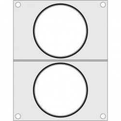 Matryca do zgrzewarki, HENDI, 2x pojemnik do zupy ø115 mm