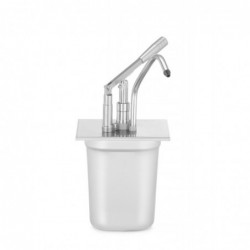 Pokrywa z dyspenserem do pojemników GN, HENDI, GN 1/6, 180x165mm