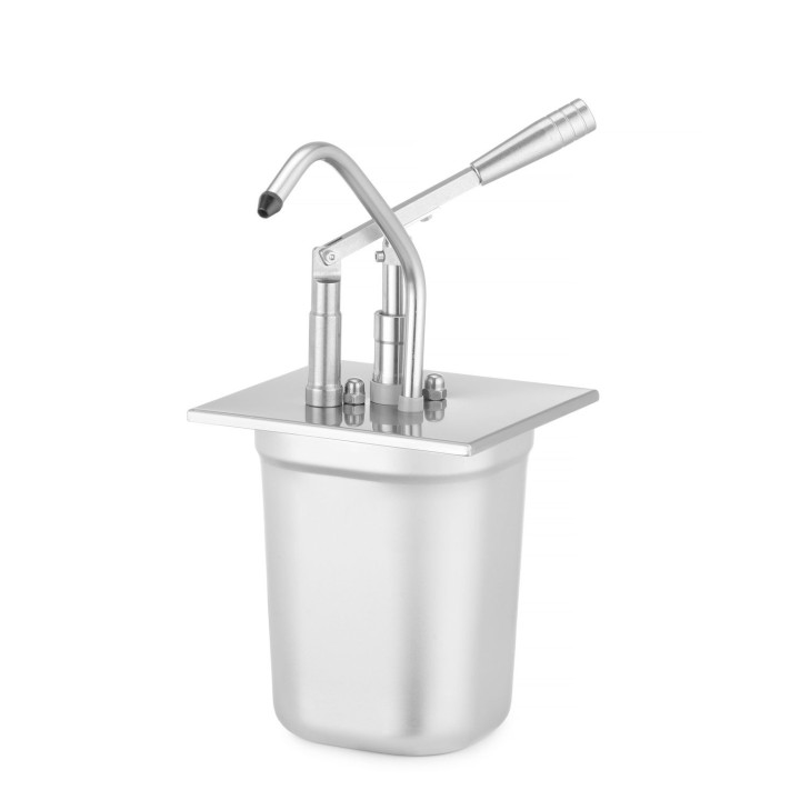 Pokrywa z dyspenserem do pojemników GN, HENDI, GN 1/6, 180x165mm