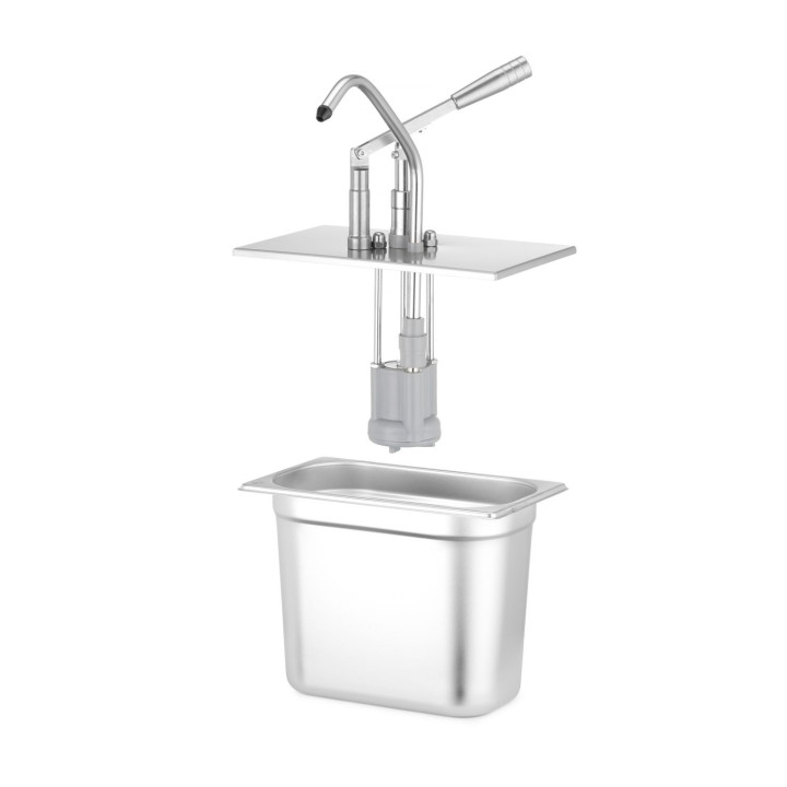 Pokrywa z dyspenserem do pojemników GN, HENDI, GN 1/4, 270x165mm