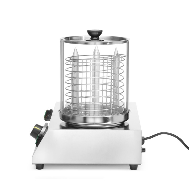 Podgrzewacz do parówek i bułek do hot-dogów, HENDI, 220-240V/550W, 500x310x(H)395mm