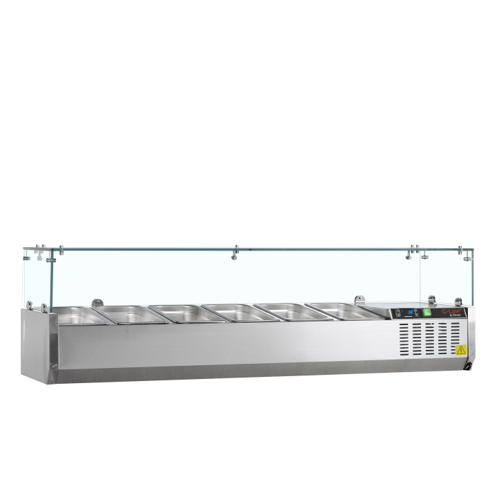 Witryna chłodnicza 7*GN1/4 GVC33-150