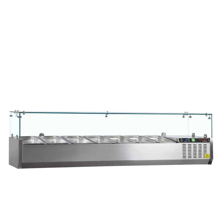 Witryna chłodnicza 7*GN1/4 GVC33-160