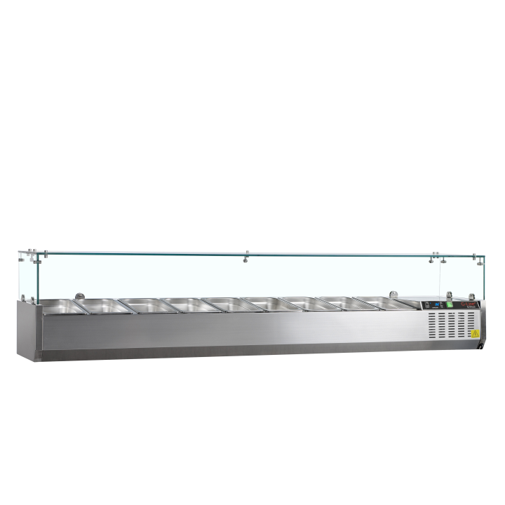 Witryna chłodnicza 10*GN1/4 GVC33-200