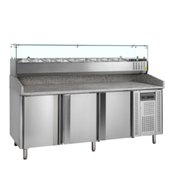 Stół do pizzy z nadstawką PT1300 + GVC38-200