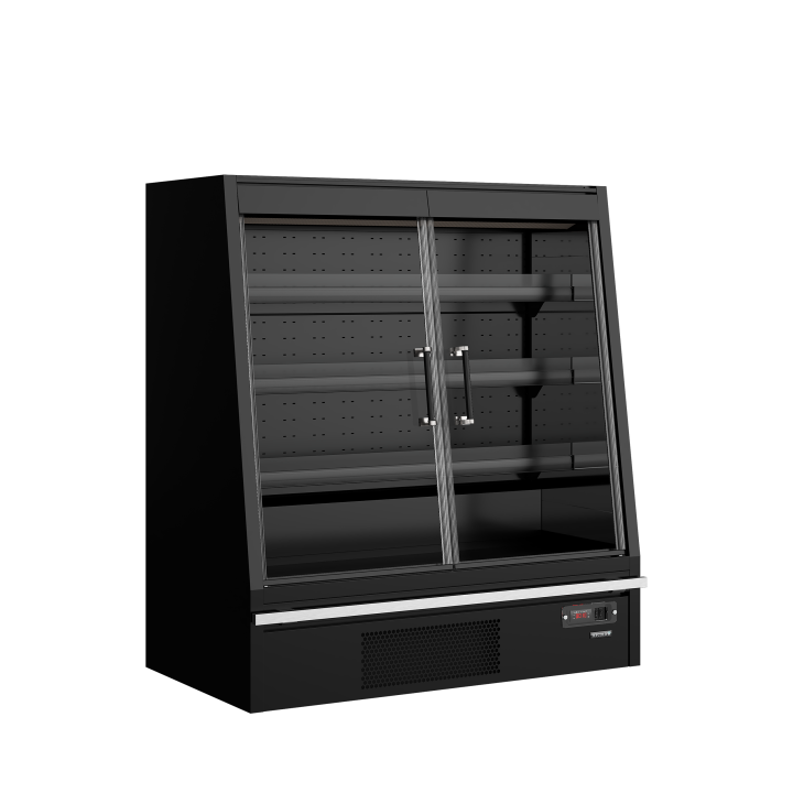 Supermarketowy regał chłodniczy Galaxy+ GPL14FGD Black