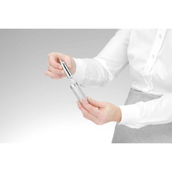 Termo syfon do ciepłych i zimnych sosów, HENDI, 0,5L, ⌀95x(H)275mm